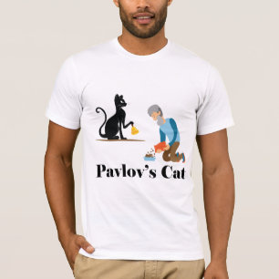 T-shirt Pavlov's Cat Funny Psychology