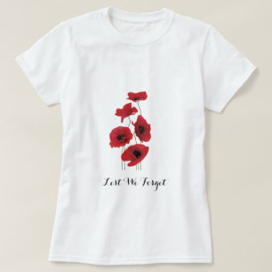 T-shirt Pavot de souvenir de jour d'armistice