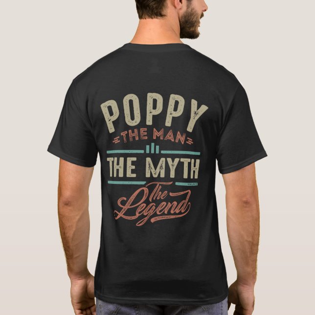 T-shirt Pavot La Légende (Dos)