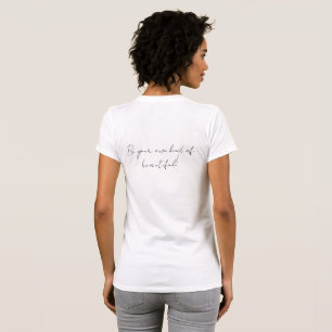 T-shirt Pavot rouge prairie estivale, fleurs sauvages