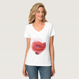 T-shirt Pavot. Texte drôle