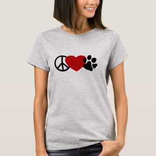 T-shirt Paw Aimé-La Paix