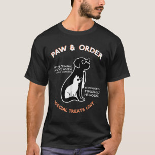 T-shirt Paw and Order Unité de Traitements Spéciaux Entraî