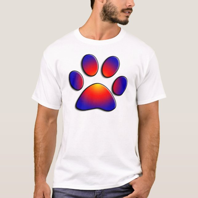 T-SHIRT PAW COLORÉ (Devant)