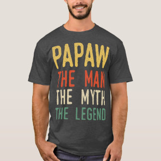 T-shirt paw paw paw l'homme la légende