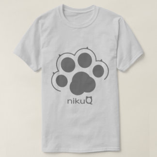 T-shirt paw paws cat nikuQシリーズ 肉球 （猫） デザイン 