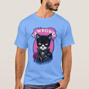 T-shirt Paw Power Punk Chat