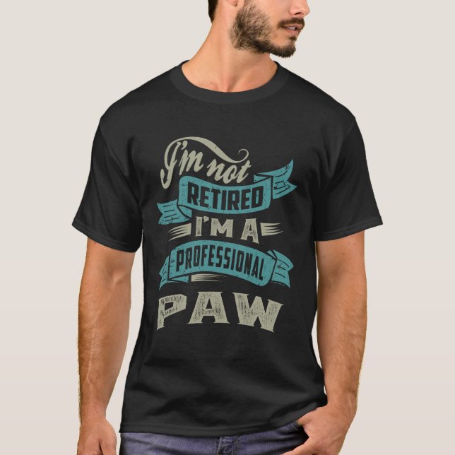 T-shirt Paw professionnel (Devant)