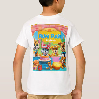 T-shirt Paw-some Marmalade Fiesta pour enfants