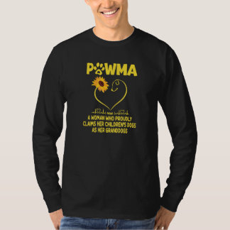 T-shirt Pawma Définition Grandma Paw Mama Cadeau Drôle Pou