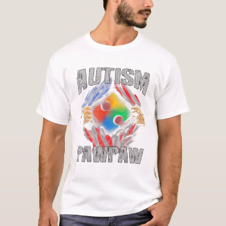 T-shirt Pawpaw American Flag