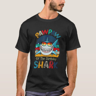 T-shirt Pawpaw De La Famille Correspondante D'Anniversaire