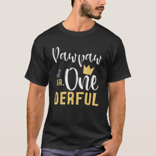 T-shirt Pawpaw de M. Onederful 1er Anniversaire Premier Un