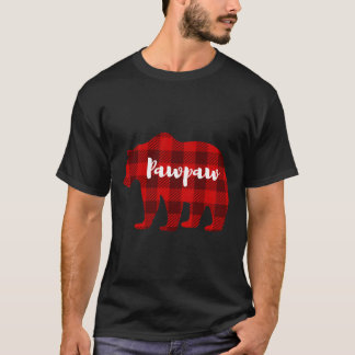 T-shirt Pawpaw Ours Vêtements Hommes Cadeaux Grand-Parent 