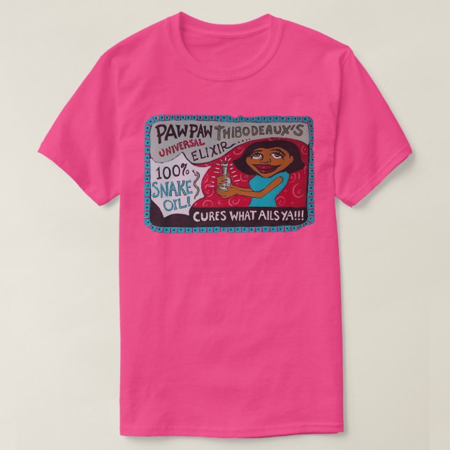 T-shirt Pawpaw Thibodeauxs Universal Elixir (Design devant)