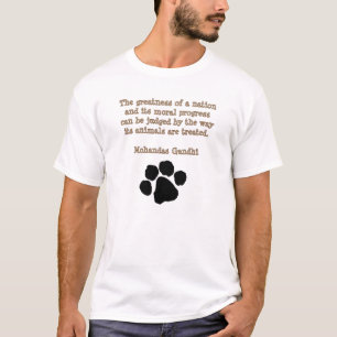T-shirt PawPrintGhandi