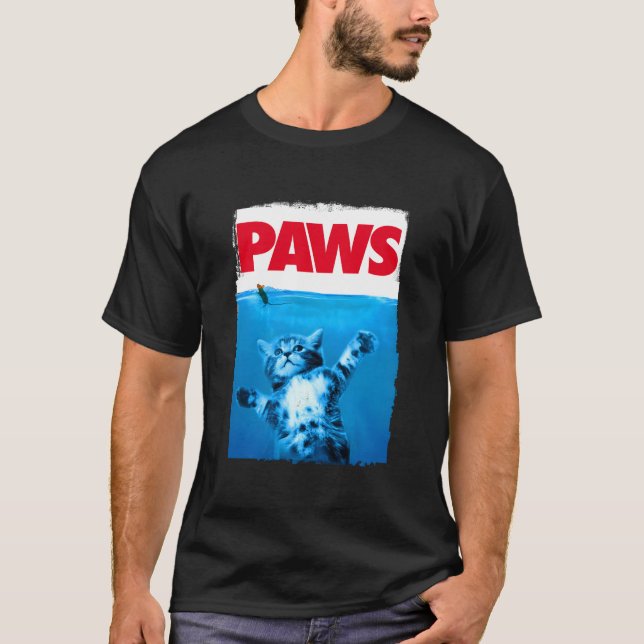 T-shirt Paws Cat And Mouse Top Cat Parody Top (Devant)