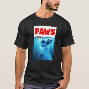 T-shirt Paws Jaws Rabbit Et Carotte Pour Les Hommes Pour L
