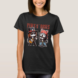 T-shirt Paws N'Roses