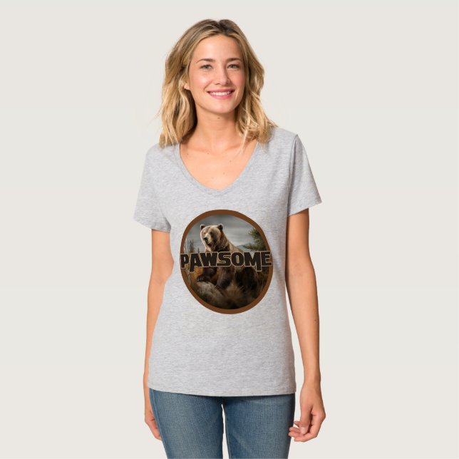 T-shirt Pawsome (Devant entier)