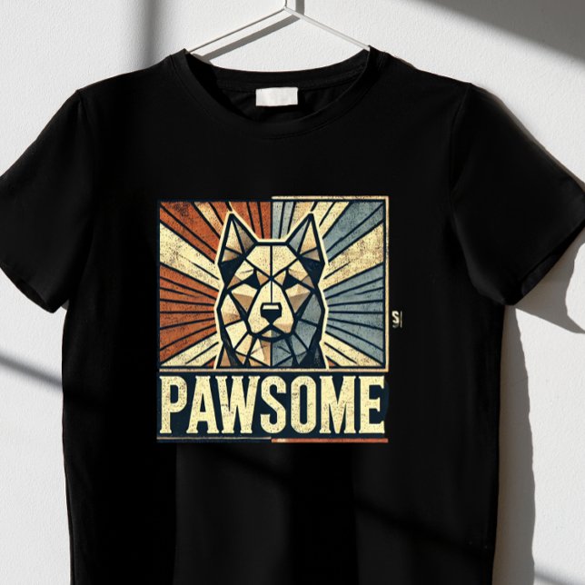 T-shirt Pawsome (Créateur téléchargé)