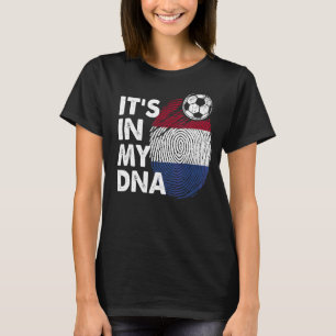T-shirt Pays-Bas Dans Mon Dna Dutch Flag Team Pays-Bas