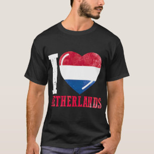 T-shirt Pays-Bas J'aime les Pays-Bas