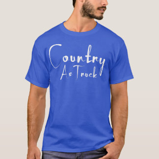 T-shirt Pays Comme Camion