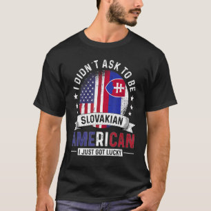 T-shirt Pays d'Amérique slovaque Drapeaux Fierté Slovaquie