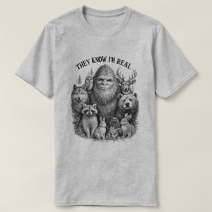 T-shirt Pays de Bigfoot