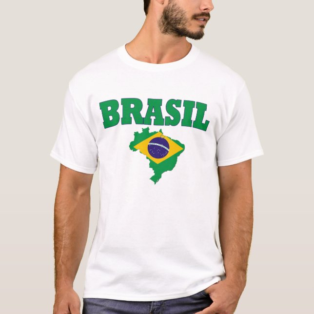 T-shirt Pays de BRASILflag (Devant)
