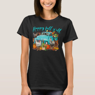 T-shirt Pays de l'Ouest Bonne Automne Y'all Poulet