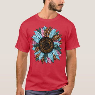 T-shirt Pays du Sud Ouest Leopard Tie Dye Tournesol