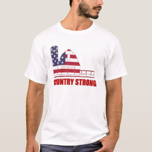 T-shirt Pays Etats-Unis forts