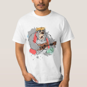 T-shirt Pays Ours Big Al - Sur Peint