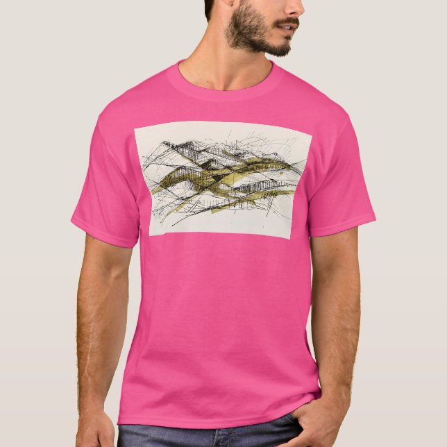 T-shirt Paysage actif (Devant)