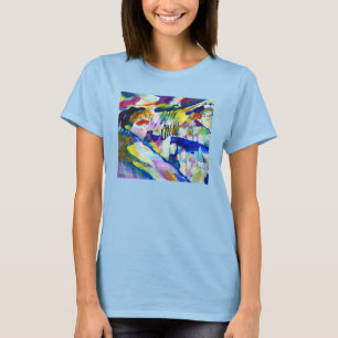 T-shirt Paysage avec pluie de Wassily Kandinsky