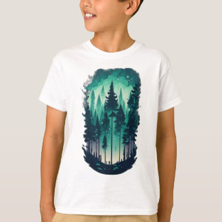 T-shirt Paysage de la pinède Enfants