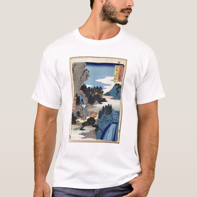 T-shirt Paysage de montagne (Devant)