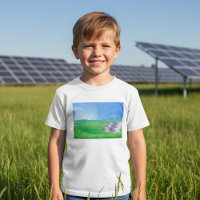 Paysage de panneaux solaires respectueux de l'envi