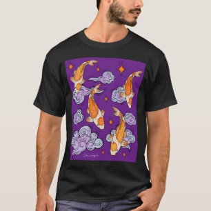 T-shirt Paysage de rêve de carpes célestes