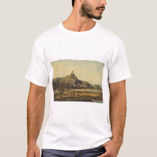 T-shirt Paysage de Trencin en Slovaquie