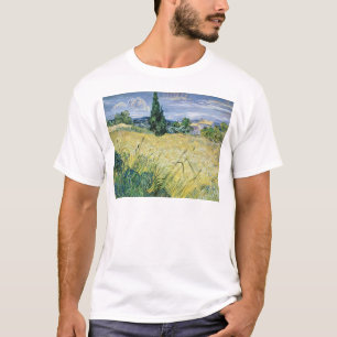 T-shirt Paysage de Vincent van Gogh avec du maïs vert,