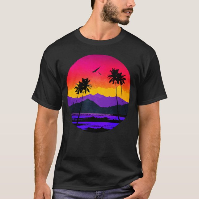 T-shirt Paysage d'été (Devant)