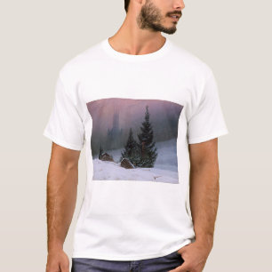 T-shirt Paysage d'hiver (par Caspar David Friedrich)