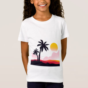 T-Shirt Paysage du coucher de soleil2