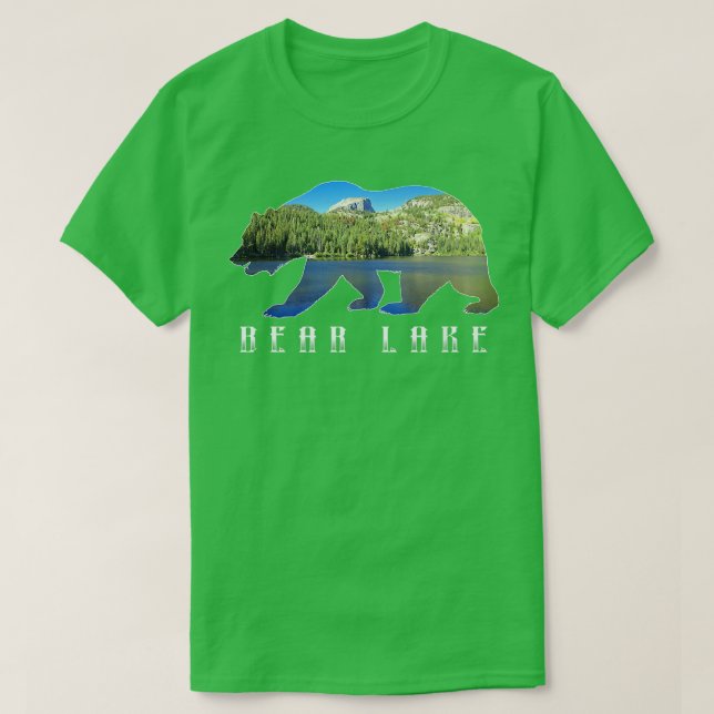 T-shirt Paysage du parc national de Bear Lake Image Idaho  (Design devant)