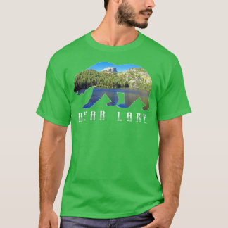 T-shirt Paysage du parc national de Bear Lake Image Idaho 