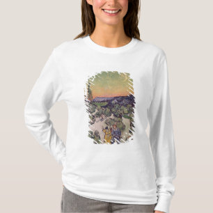 T-shirt Paysage éclairé par la lune de Vincent van Gogh 