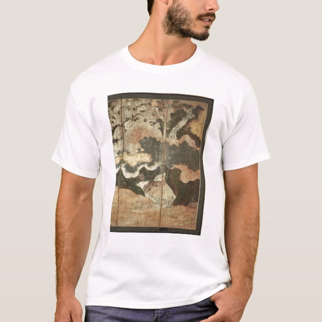T-shirt Paysage ensoleillé (Devant)